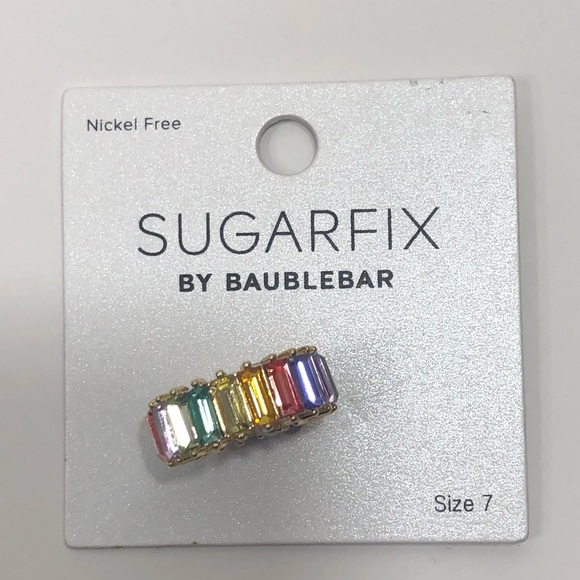 SUGARFIX Gold toned Ring Size 7 - Picture 6 of 8